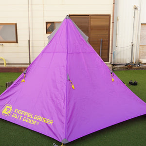 【組立確認済】 美品  ドッペルギャンガーアウトドア（DOPPELGANGER OUTDOOR） ワンポールテント T5-47 テント