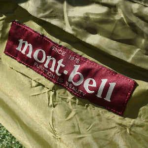 【組立確認済】  モンベル（mont-bell） ムーンライト3型　お得なグランドシート・マットセット テント　ゆるキャン△　旧カラー　グリーン