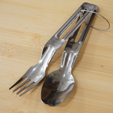 廃番　超レア　美品  スノーピーク（snowpeak） チタンカトラリーFS SCT-005 食器・テーブルウェア　フォーク・スプーンセット