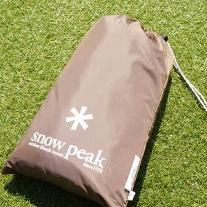 美品  スノーピーク（snowpeak） ライトタープペンタシールド STP-381 タープ　ソロキャン　デイキャン