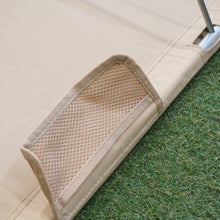 画像をギャラリービューアに読み込む, 美品  ディーオーディー（DOD） ワイドキャンピングベッド CB1-100 寝袋・寝具　コット　スリーピングギア　ベージュ