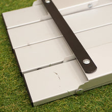 画像をギャラリービューアに読み込む, 美品  アルミローテーブル　ミニ　テーブル・チェア　ソロキャン必携　アルミロールテーブル　コンパクト収納