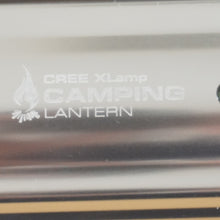 画像をギャラリービューアに読み込む, 【点灯確認済】美品   CAMPING LANTERN CREE X Lamp ライト・ランタン　懐中電灯　単三乾電池使用