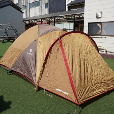 【組立確認済】定番人気モデル 美品  スノーピーク（snowpeak） アメニティドームM SDE-001 テント キャンプ 3〜５人 エントリーモデル 旧品番