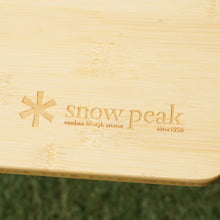 画像をギャラリービューアに読み込む, 美品  スノーピーク（snowpeak） マルチファンクションテーブル竹 CK-116T テーブル・チェア　IGT拡張オプション