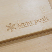 画像をギャラリービューアに読み込む, 美品  スノーピーク（snowpeak） IGTウッドテーブル(S)竹 CK-125T テーブル・チェア　アイアングリルテーブルIGT専用オプション　天板
