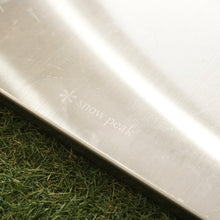 画像をギャラリービューアに読み込む, 美品  スノーピーク（snowpeak） ステンレストレー1ユニット CK-085 テーブル・チェア MYテーブル棚板やIGT天板として