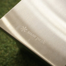 画像をギャラリービューアに読み込む, 美品  スノーピーク（snowpeak） ステンボックスハーフユニット CK-025 キャリー・コンテナ　IGTアイアングリルテーブルオプション　深型