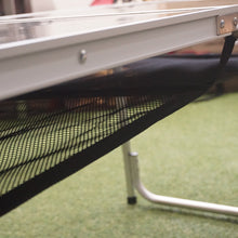 画像をギャラリービューアに読み込む, 美品  SOUTHFIELD（サウスフィールド） フォールディングラックテーブル120 アウトドアテーブル　折り畳み　ネットラック付テーブル