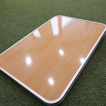 画像をギャラリービューアに読み込む, 美品  campman（キャンプマン） フォールディングテーブル 幅60cm奥行き40cm　高さ2段階　ロースタイル　ソロキャン　木目天板　テーブル・チェア