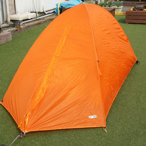 【組立確認済】アライテント（ARAI TENT）RIPEN エアライズAIR RAIZ 2 オレンジ テント ソロキャンプ　山岳・登山テント　軽量 ライペン