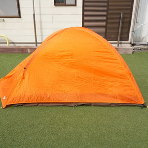 【組立確認済】アライテント（ARAI TENT）RIPEN エアライズAIR RAIZ 2 オレンジ テント ソロキャンプ　山岳・登山テント　軽量 ライペン