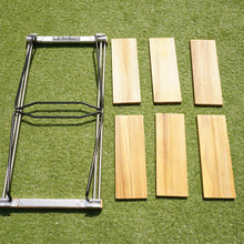 画像をギャラリービューアに読み込む, 美品  スノーピーク（snowpeak） IGTスリム CK-180 テーブル・チェア　アイアングリルテーブル　3ユニット分　専用収納ケース付 [7/19値下げ]