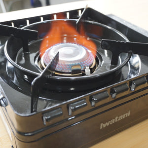 【点火確認済】美品   イワタニ（IWATANI）　タフまる OB-ODX-1 ストーブ・コンロ　アウトドアカセットコンロ　[5/13値下げ]