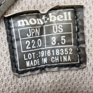 モンベル（mont-bell） トレッキングシューズ 22cm　スニーカー　登山靴　ハイキング[5/29値下げ]