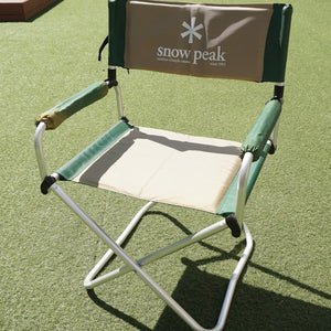 スノーピーク（snowpeak） パッドインチェアAL グリーン LV-052PG テーブル・チェア