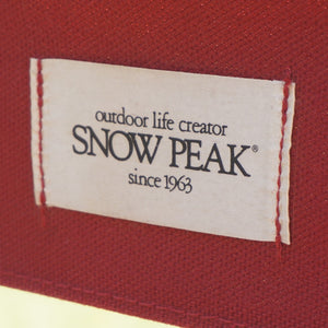 スノーピーク（snowpeak） フォールディングD.チェア レッド LV-51 テーブル・チェア [6/19値下げ