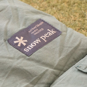 スノーピーク（snowpeak） セパレートシュラフオフトンチェック BD-011 スリーピングギア 寝袋　グリーン　廃盤