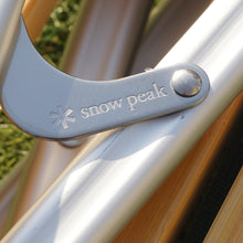 画像をギャラリービューアに読み込む, 超美品  スノーピーク（snowpeak） Take!チェア LV-080 テーブル・チェア　中央収束チェア　6号帆布