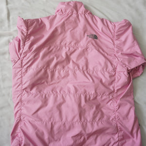 ジャンク ザ・ノースフェイス（THE NORTH FACE） ナイロンジャケット 古着 ブルゾン ピンク レディース サイズ/M　中綿なし
