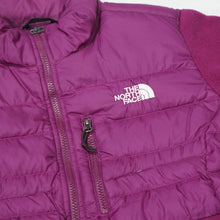 画像をギャラリービューアに読み込む, ファスナー破損 ザ・ノースフェイス（THE NORTH FACE） フリースダウンジャケット 550フィル パープル レディース サイズ/L [5/18値下げ]