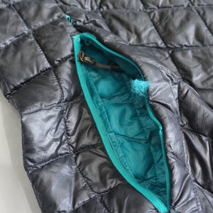 ザ・ノースフェイス（THE NORTH FACE）軽量 ダウンジャケット 軽アウター　ライトダウン　ブルゾン 古着 ブラック レディース