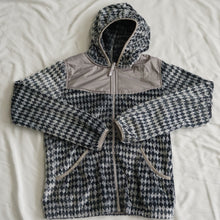 画像をギャラリービューアに読み込む, 美品 ザ・ノースフェイス（THE NORTH FACE） ダイヤ総柄パーカー フルジップパーカー　フリースブルゾン 古着 レディース サイズ/GILRL’S L