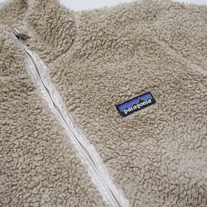 パタゴニア（patagonia） ボアフルジップジャケット ブルゾン 古着 ベージュ レディース サイズ/XS