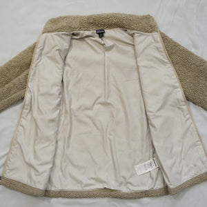 パタゴニア（patagonia） ボアフルジップジャケット ブルゾン 古着 ベージュ レディース サイズ/XS