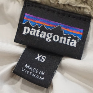 パタゴニア（patagonia） ボアフルジップジャケット ブルゾン 古着 ベージュ レディース サイズ/XS