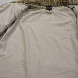 パタゴニア（patagonia） ボアフルジップジャケット ブルゾン 古着 ベージュ レディース サイズ/XS