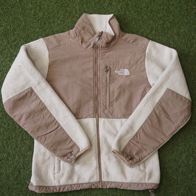 ザ・ノースフェイス（THE NORTH FACE） デナリジャケット ブルゾン アイボリー×ベージュ レディース　フリース　サイズS