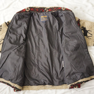 ウールリッチ（WOOLRICH） ボア総柄ジャケット 古着 ブルゾン レディース サイズ/XL