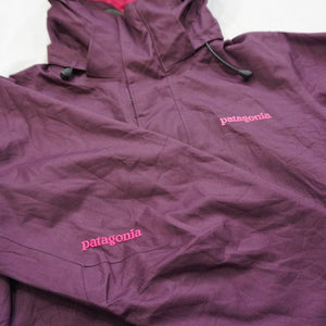 パタゴニア（patagonia） レインウェア H2No マウンテンパーカー　ブルゾン 古着 パープル レディース サイズ/S