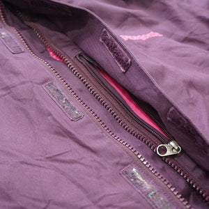 パタゴニア（patagonia） レインウェア H2No マウンテンパーカー　ブルゾン 古着 パープル レディース サイズ/S