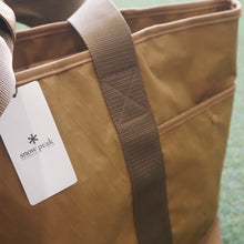 画像をギャラリービューアに読み込む, 未使用  スノーピーク（snowpeak） X-PAC NYLON TOTEBAG ナイロントートバッグ　ブラウン　UG-878BR トートバッグ [7/19値下げ]