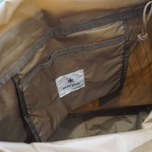 画像をギャラリービューアに読み込む, 未使用  スノーピーク（snowpeak） X-PAC NYLON TOTEBAG ナイロントートバッグ　ブラウン　UG-878BR トートバッグ [7/19値下げ]