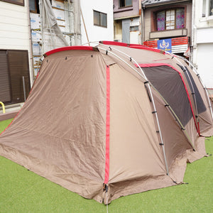 【組立確認済】 美品 スノーピーク（snowpeak） ランドロック TP-671 テント　大型２ルームシェルター　定番品　４〜６人　旧品番 [送料無料]
