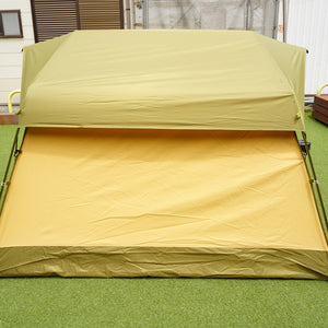 【組立確認済】美品 テンマクデザイン（tent-mark DESIGNS） ペポライト　フットプリントセット テント　ロッジ型テント　簡単組立　グランドシート