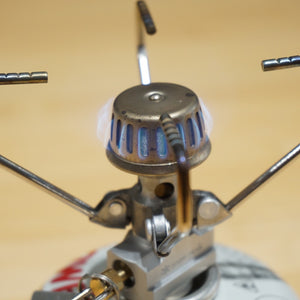 【点火確認済】美品 スノーピーク（snowpeak） ギガパワーストーブ地 GS-100R2 焚火台・バーナー　超小型　シングルバーナー [8/21値下げ]