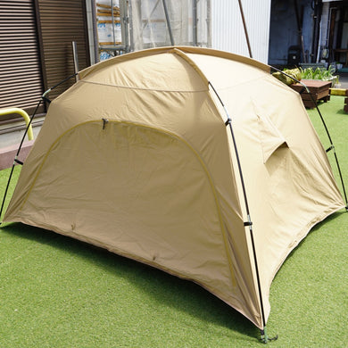 【組立確認済】美品 ビジョンピークス（VISIONPEAKS） TCルーテント VP160102I02 テント キャンプテント　3人用　カンガルースタイル