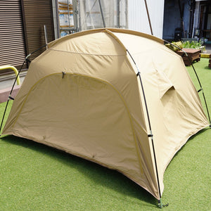 【組立確認済】美品 ビジョンピークス（VISIONPEAKS） TCルーテント VP160102I02 テント キャンプテント　3人用　カンガルースタイル