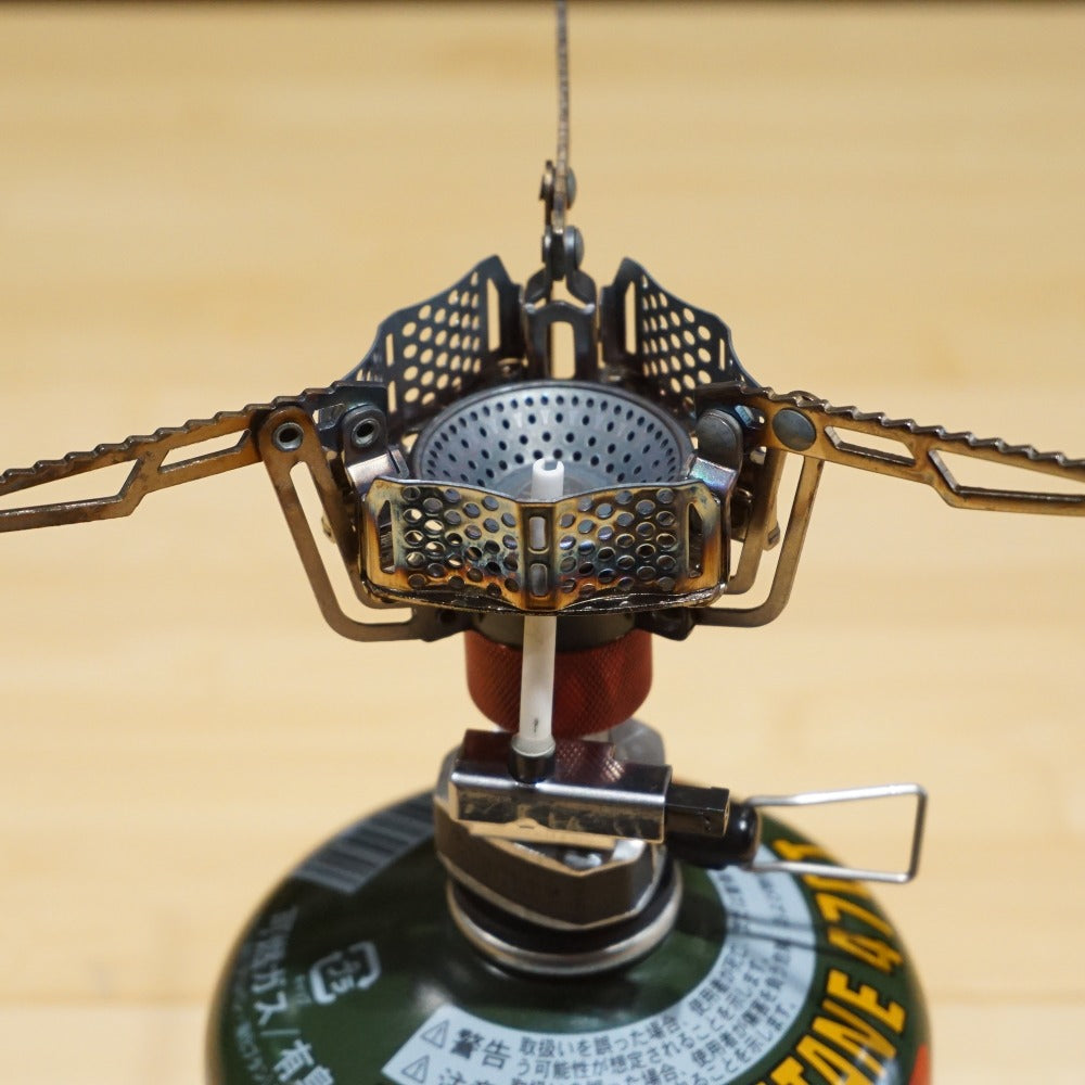 【点火確認済】美品 コールマン（Coleman） FYRESTORM シングルバーナー 2000028328 小型バーナー