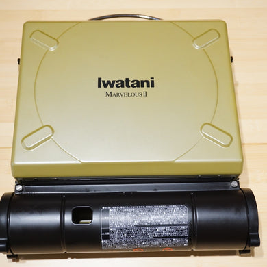 【点火確認済】美品 イワタニ（Iwatani）カセットフー　カセットコンロ マーベラスⅡ CB-MVS-2 シングルバーナー