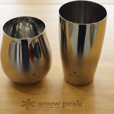 【未使用　入手困難】新品同様 スノーピーク（snowpeak） グラデーションポリッシュタンブラーセット PG-241 テーブルウェア　ポイントギフト 非売品　レア [7/28値下げ]