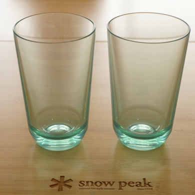 美品 スノーピーク（snowpeak） クラルテタンブラー　CLARTE TUMBLER　ペア TW-273CG テーブルウェア　2個