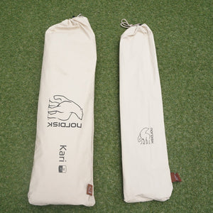 美品 ノルディスク（nordisk） Kari12 242017 タープ　テクニカルコットン  レクタタープ　人気サイズ