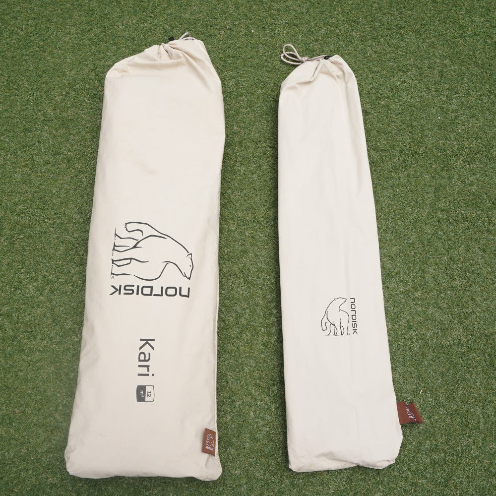 美品 ノルディスク（nordisk） Kari12 242017 タープ　テクニカルコットン  レクタタープ　人気サイズ