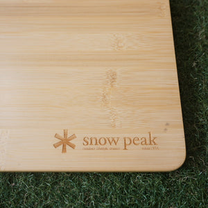 スノーピーク（snowpeak） IGTスライドトップハーフ竹 CK-153T テーブル・チェア　アイアングリルテーブル　グリルシステムオプション　天板