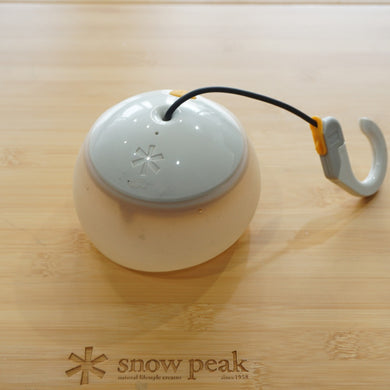 【点灯確認済】スノーピーク（snowpeak） ソリッドステートランタンほおずき ES-010R ランタン・ライト　初期型　LEDランタン　単３乾電池 [10/2値下げ]